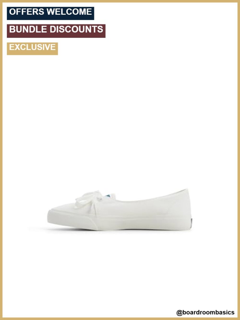Vintage Canvas Slip On Sneaker Flat Cushioned Water Resistant